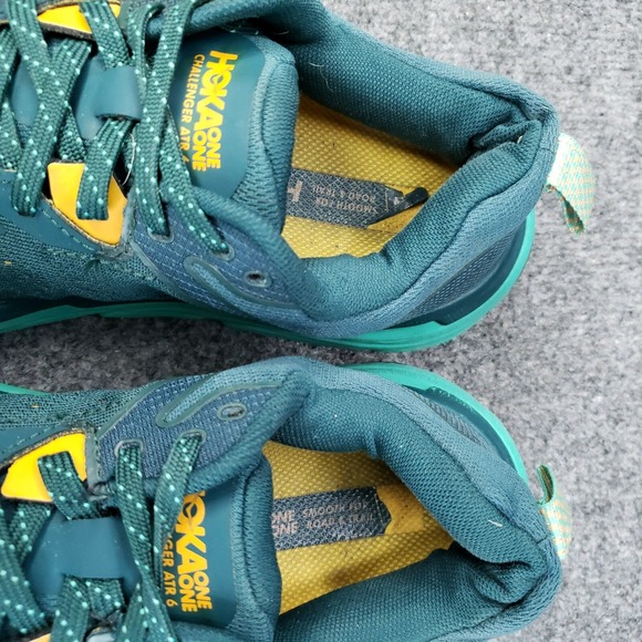 Hoka One Challenger ATR 6 Shoes Womens Size 7.5 Green Running Sneakers Deep Teal - Picture 11 of 16